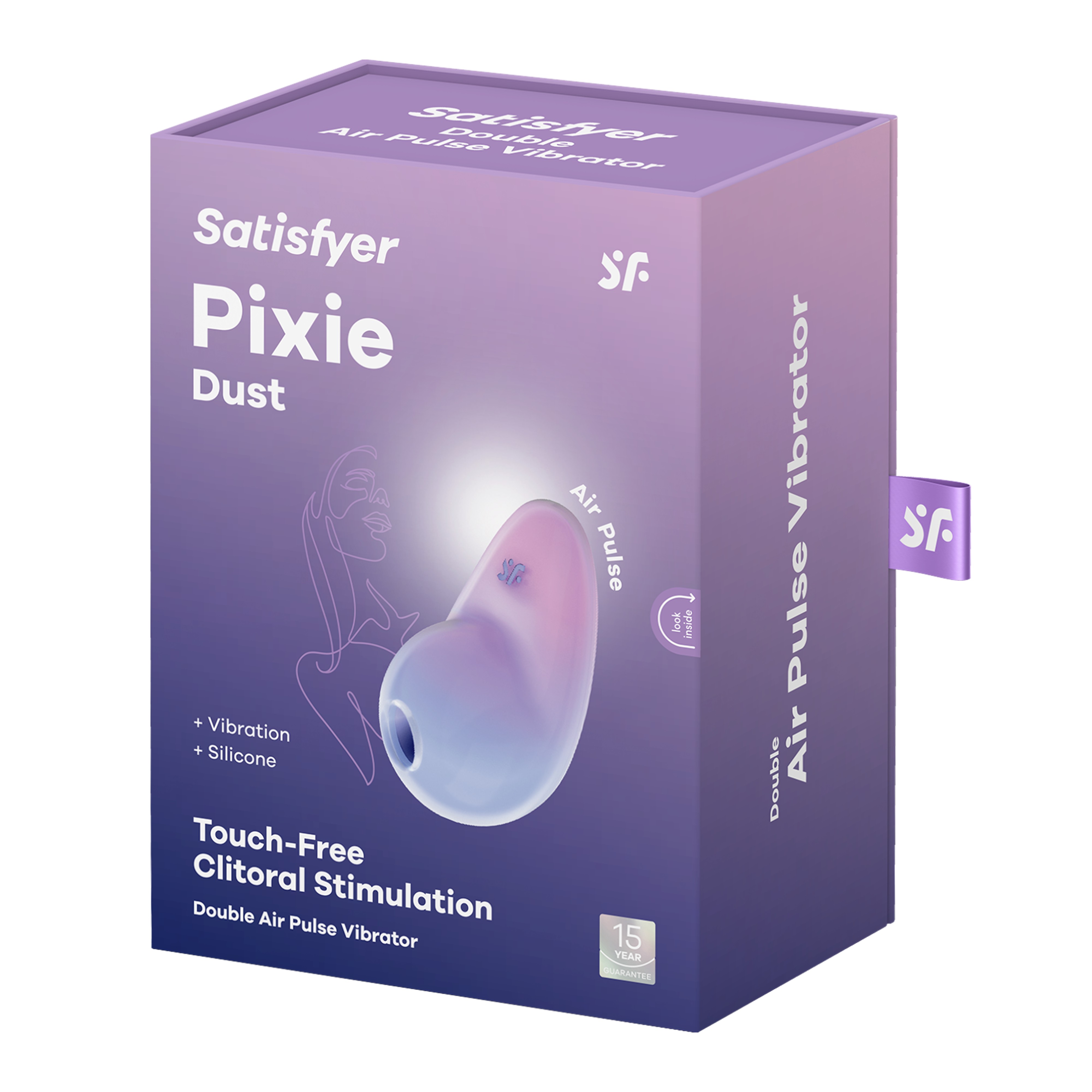 STIMULATEUR PIXIE DUST VIOLET/ROSE SATISFYER