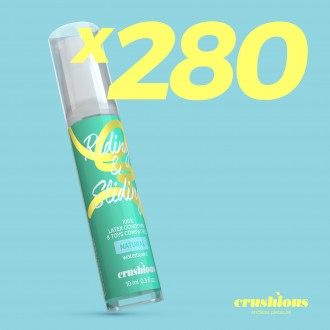 CONFEZIONE DA 280 JELLY LUBRIFICANTE LUBSHIOUS A BASE D'ACQUA CRUSHIOUS 10ML