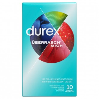 CAIXA COM 10 PRESERVATIVOS ÜBERRASCH' MICH DUREX