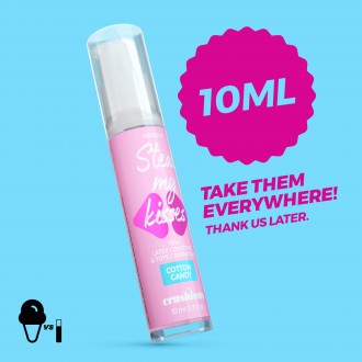 CRUSHIOUS STEAL MY KISSES COTTON CANDY FLAVOUR LUBRICANT GEL 10ML