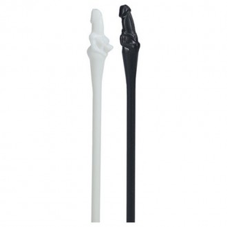 COUPLES STRAWS - BLACK AND WHITE