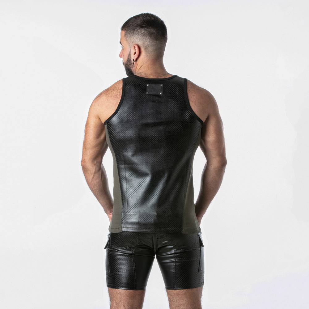 TOP RUB IT TANKTOP LOCKER GEAR CAQUI