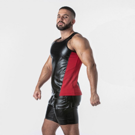 LOCKER GEAR RUB IT TANKTOP RED