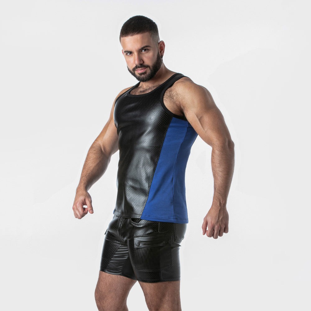 PLAYERA RUB IT TANKTOP LOCKER GEAR AZUL