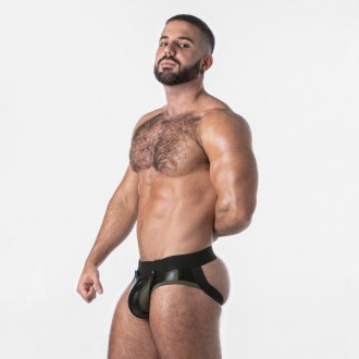 CUECA JOCK OPEN ACCESS LOCKER GEAR CAQUI