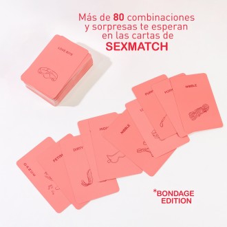 JEU SEXMATCH BONDAGE EDITION - ES/EN/DE/FR/NL/PT/IT/PL - SECRET PLAY