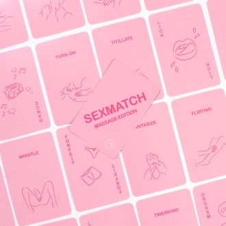 JEU SEXMATCH MASSAGE EDITION - EN/EN/DE/FR/NL/PT/IT/PL - SECRET PLAY