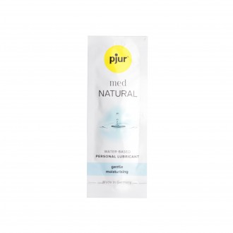 PJUR LUBRICANTE MED NATURAL A BASE DE AGUA 2 ML