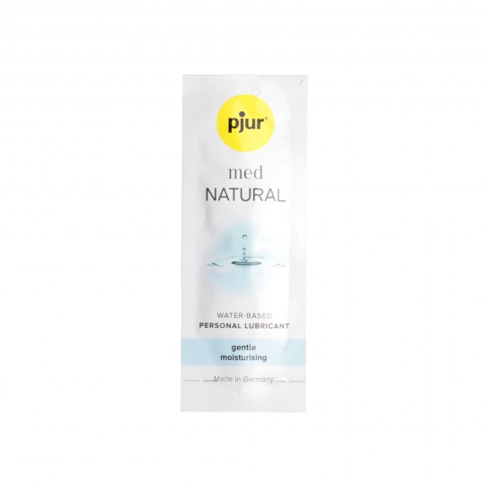 PJUR LUBRICANTE MED NATURAL A BASE DE AGUA 2 ML