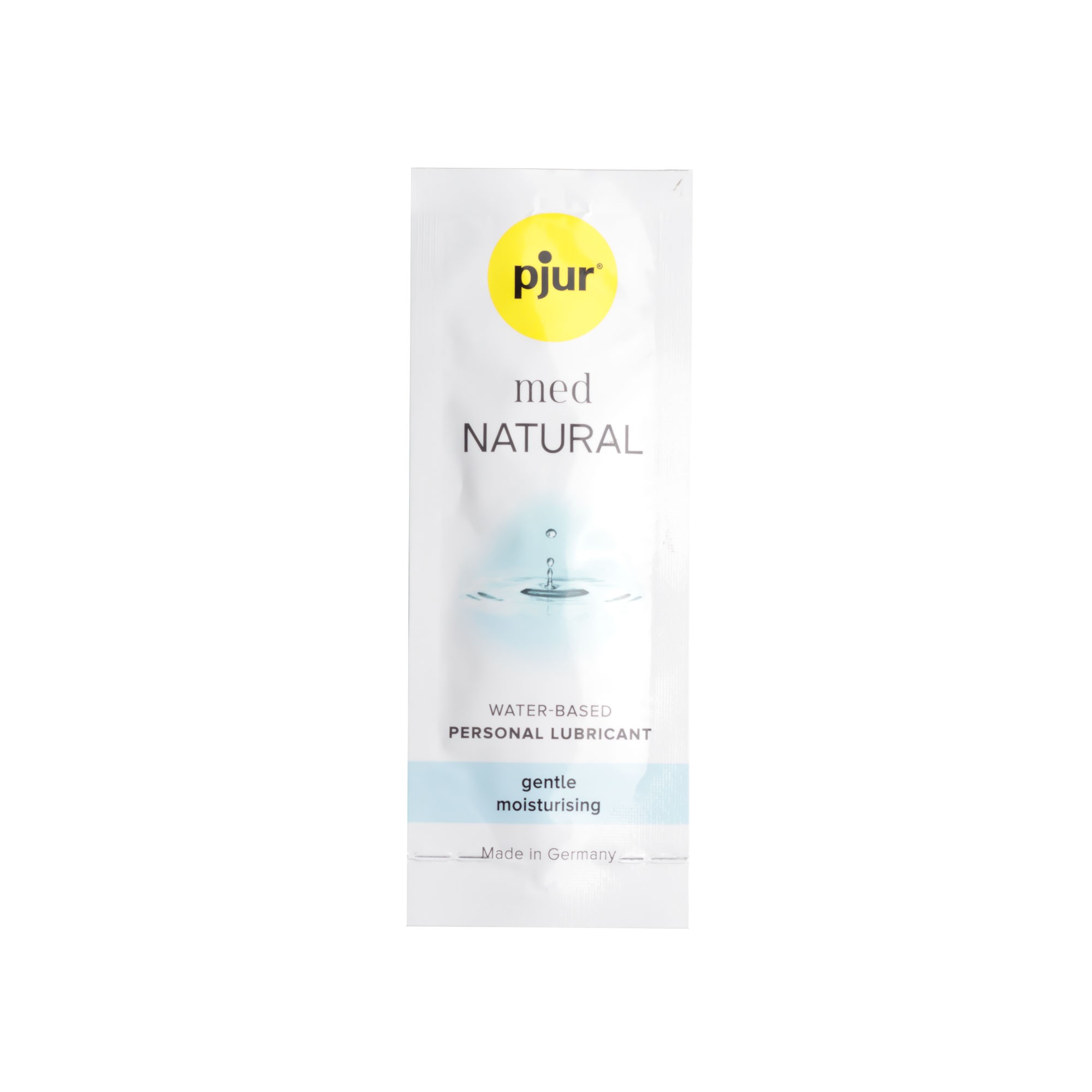 PJUR LUBRIFIANT MED NATUREL À BASE D&#039;EAU 2 ML