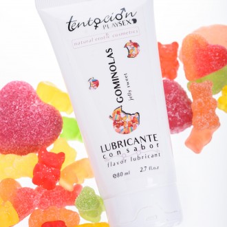 LUBRIFICANTE GOMMOSO AROMATIZZATO 80ML TENTACIÓN PLAY SEX