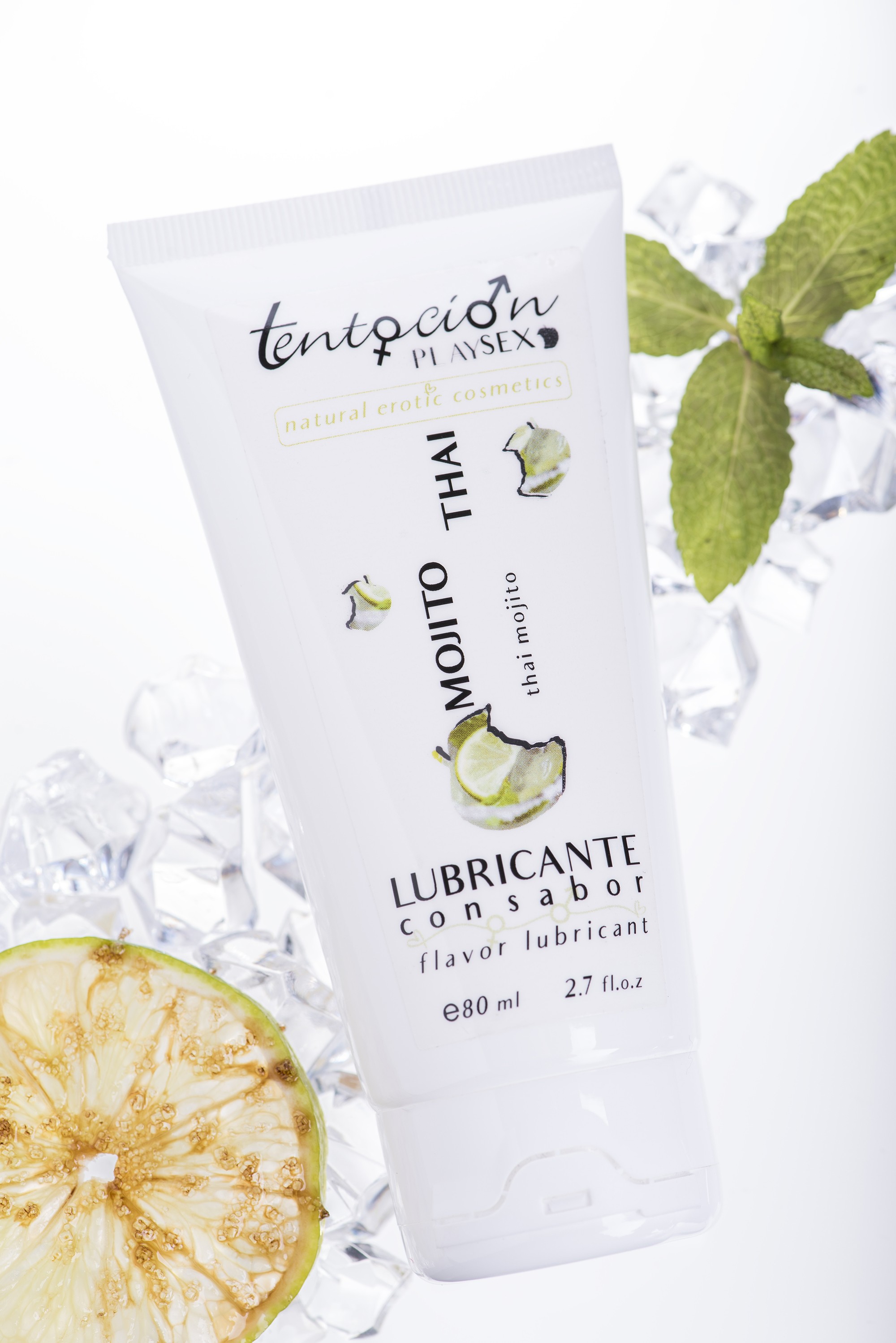 MOJITO THAI FLAVOURED LUBRICANT 80ML TENTACIÓN PLAY SEX