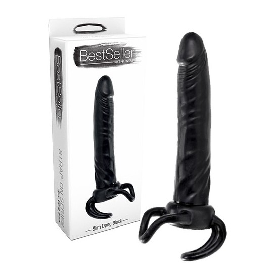 DILDO BESTSELLER SLIM DONG PRETO