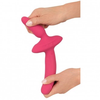 2IN1 VIBRATOR + BUTT PLUG