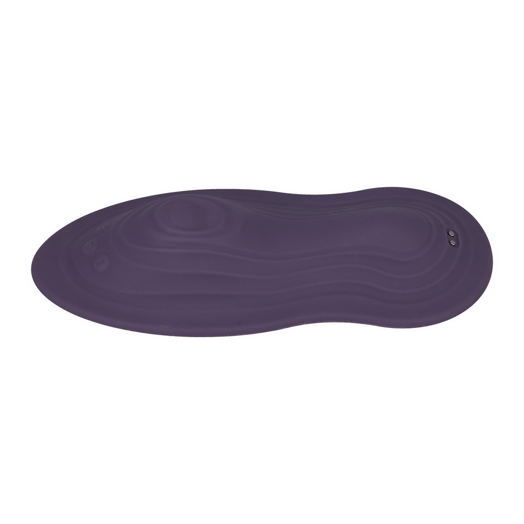 IRIDE PLEASURE SEAT - THROB - RECHARGEABLE WITH WIRELESS REMOTE - DUSTY PURPLE