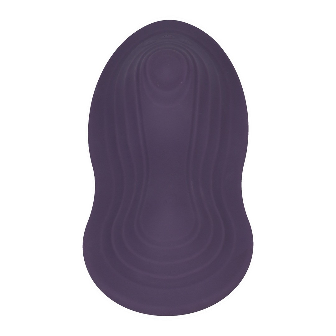 IRIDE PLEASURE SEAT - THROB - RECHARGEABLE WITH WIRELESS REMOTE - DUSTY PURPLE