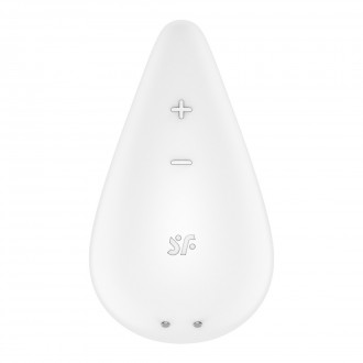 DEW DROP - LAY-ON VIBRATOR - WHITE