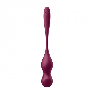 LOVE BIRDS VARY - CONNECT APP PELVIC FLOOR TRAINING - WINE RED