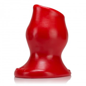 PIGHOLE - HOLLOW BUTT PLUG - XXLARGE - RED