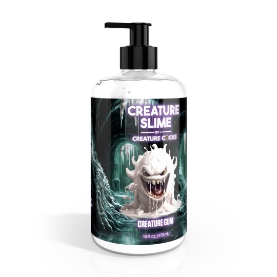 CREATURE SLIME - CREATURE CUM - UNSCENTED JIZZ LUBRICANT - 16 FL OZ / 473 ML