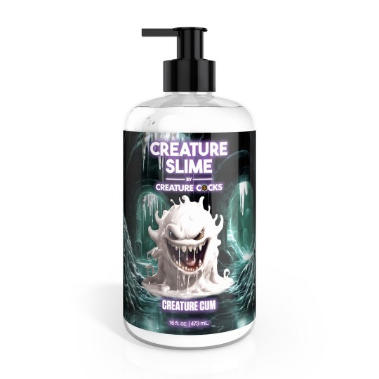 CREATURE SLIME - CREATURE CUM - UNSCENTED JIZZ LUBRICANT - 16 FL OZ / 473 ML