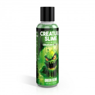 CREATURE SLIME - GREEN SLIME - WATERBASED LUBRICANT - 4 FL OZ / 118 ML