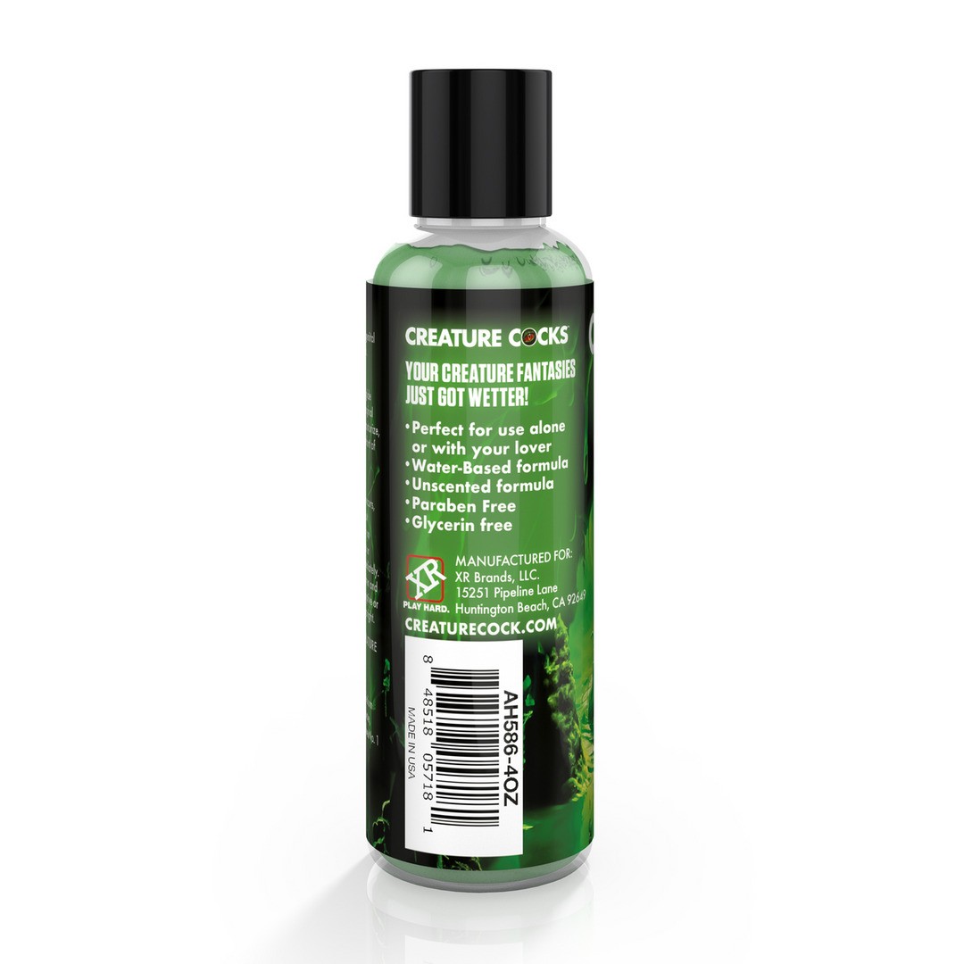 CREATURE SLIME - GREEN SLIME - WATERBASED LUBRICANT - 4 FL OZ / 118 ML