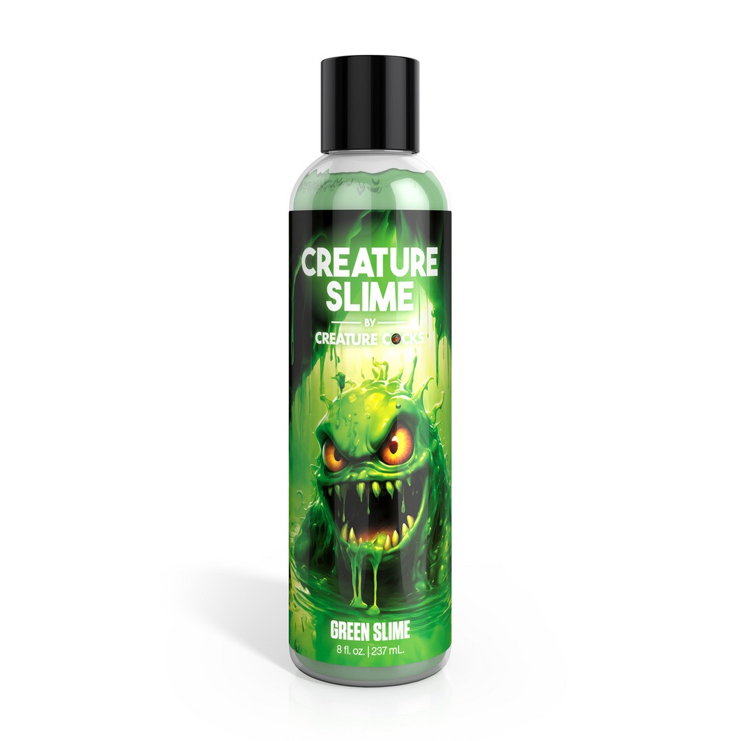 CREATURE SLIME - GREEN SLIME - WATERBASED LUBRICANT - 8 FL OZ / 236 ML