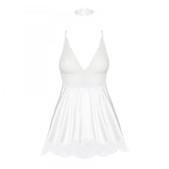 BEAUTY NIGHT FASHION EVE CHEMISE WHITE