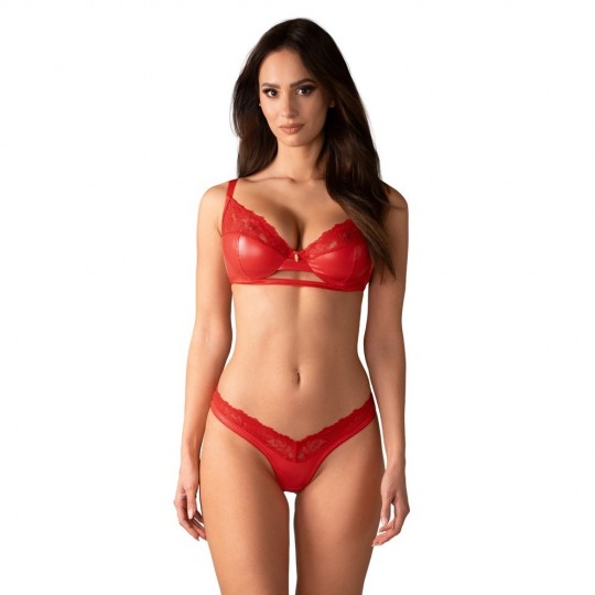 CONJUNTO DE 2 PIEZAS ALIOSA ROJO OBSESSIVE