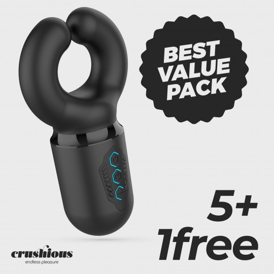 5 + 1 GRATUIT STIMULATEUR DE PRESSION KONG CRUSHIOUS