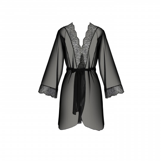 ROBE E TANGA AMBERLY PRETO TAMANHO QUEEN PASSION