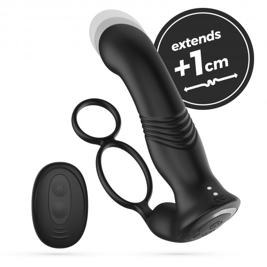 VIBRATEUR DE PROSTATE AVEC TÉLÉCOMMANDE ERIXOS CRUSHIOUS