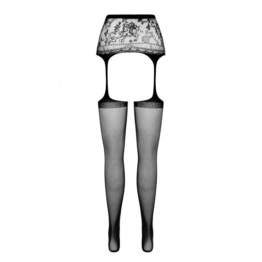 PASSION EROTIC LINE STOCKINGS S028 WHITE