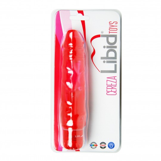 LIBID TOYS VIBRADOR CEREZA