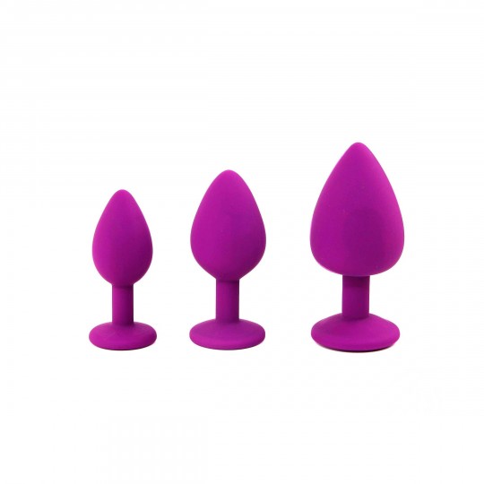 CANDY LUST JOYA ANAL TRAINING KIT MORADO