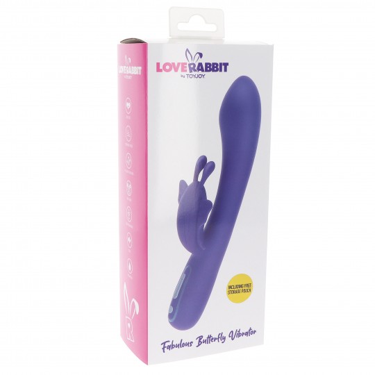 LOVE RABBITS FABULOUS BUTTERFLY VIBRATOR