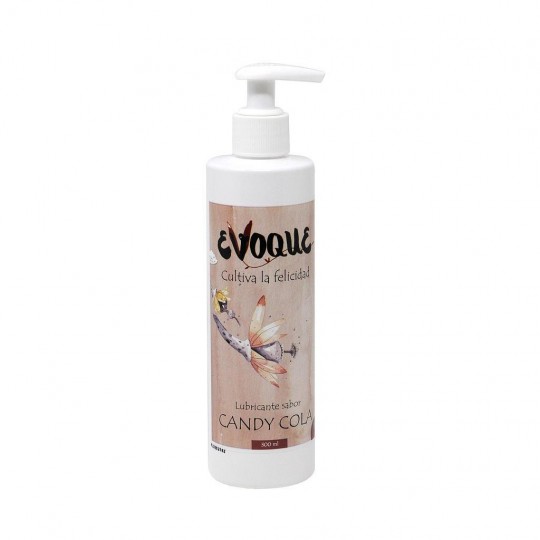 LUBRICANTE A BASE DE AGUA CON SABOR A COLA EVOQUE 300 ML