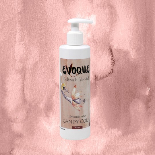 LUBRICANTE A BASE DE AGUA CON SABOR A COLA EVOQUE 300 ML