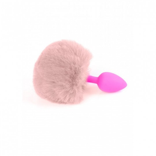 BOSS SERIES PLUG BUNNY TAIL PINK