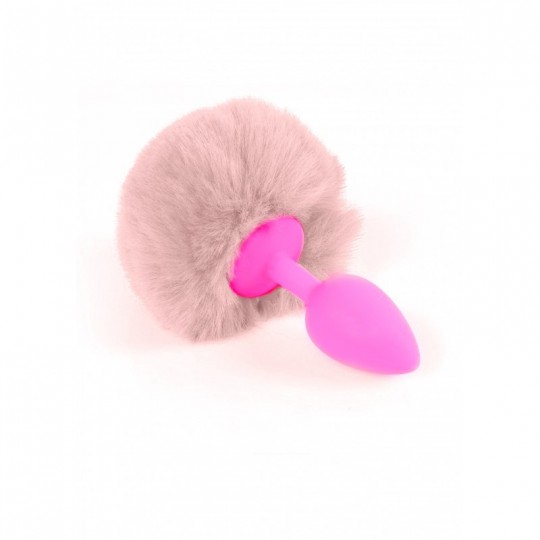 BOSS SERIES PLUG BUNNY TAIL PINK