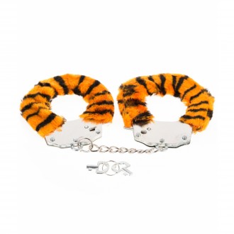 ARGUS FETISH FURRY CUFFS TIGAR 