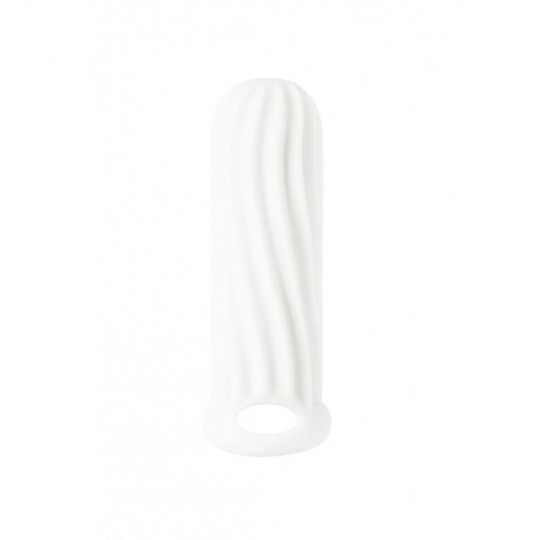 HOMME PENIS SLEEVE WIDE WHITE 11-15CM