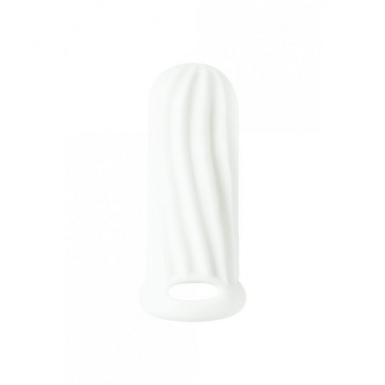 GAINE POUR PÉNIS HOMME WIDE BLANC LOLA GAMES 9-12CM