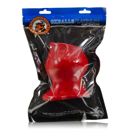 PIGHOLE-FF - HOLLOW BUTT PLUG - RED