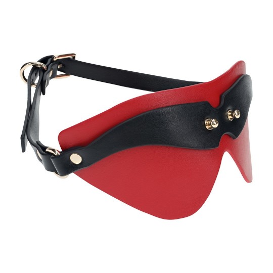 MILAN COLLECTION - BLINDFOLD - BLACK/RED