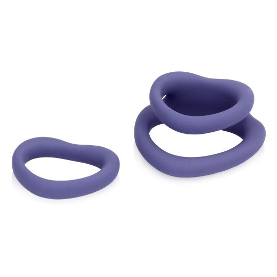 HEART COCKRING SET - VIOLET STORM