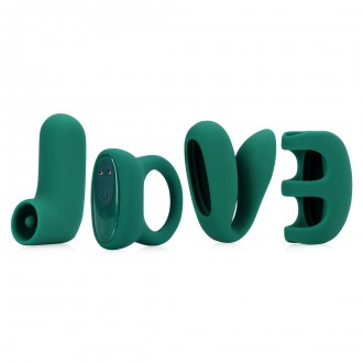 CONJUNTO DE BALA CON 4 ACCESORIOS LOVE' (S)EXPLORE VERDE LOVELINE