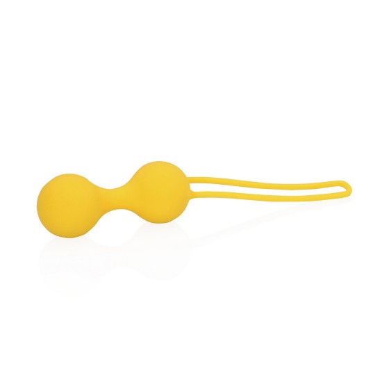 KEGEL BALL EXERCISE SET - LEMONADE YELLOW