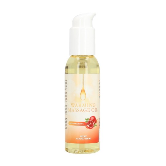 WARMING MASSAGE OIL WITH POMMEGRANATE - 3.4 FL OZ / 100 ML